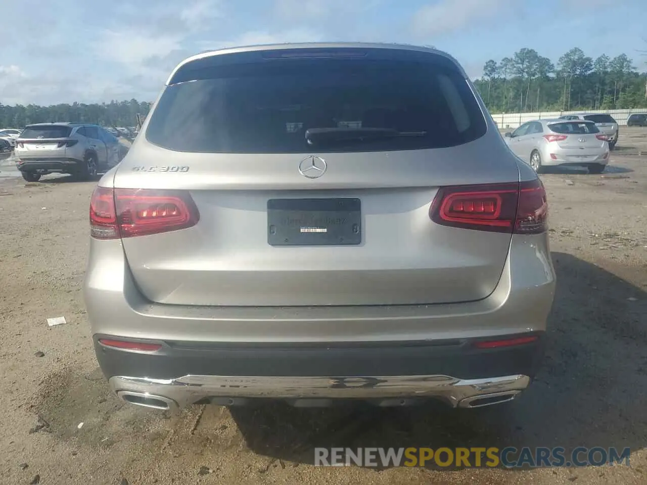 6 Фотография поврежденного автомобиля W1N0G8DB4MV279217 MERCEDES-BENZ GLC-CLASS 2021