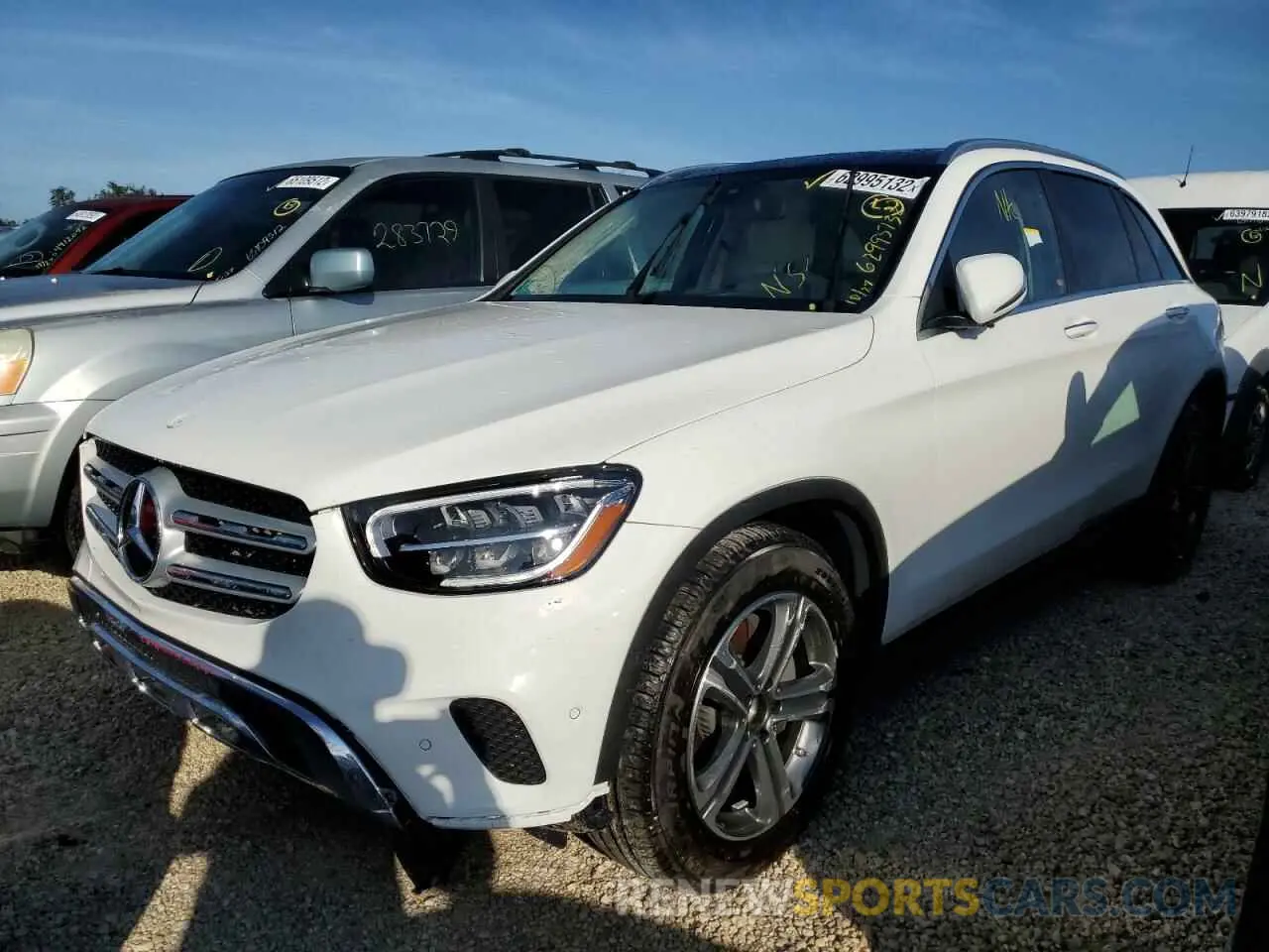 2 Фотография поврежденного автомобиля W1N0G8DB4MV312295 MERCEDES-BENZ GLC-CLASS 2021