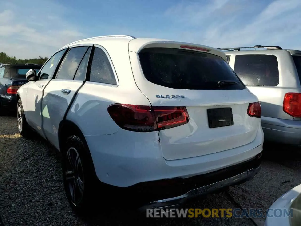 3 Фотография поврежденного автомобиля W1N0G8DB4MV312295 MERCEDES-BENZ GLC-CLASS 2021