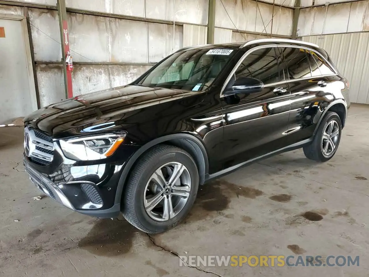1 Фотография поврежденного автомобиля W1N0G8DB5MV296902 MERCEDES-BENZ GLC-CLASS 2021