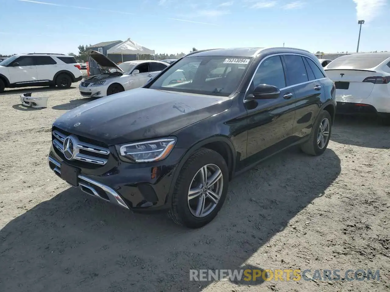 1 Photograph of a damaged car W1N0G8DB5MV311785 MERCEDES-BENZ GLC-CLASS 2021