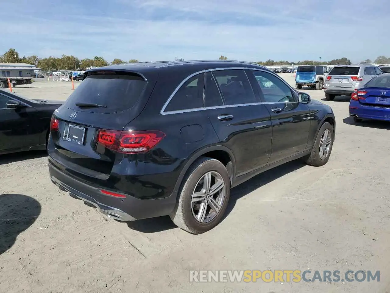 3 Photograph of a damaged car W1N0G8DB5MV311785 MERCEDES-BENZ GLC-CLASS 2021