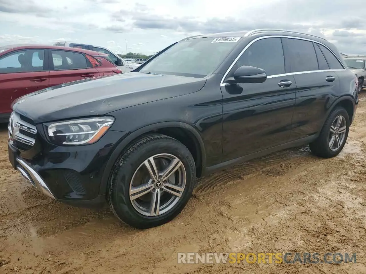 1 Фотография поврежденного автомобиля W1N0G8DB6MF998561 MERCEDES-BENZ GLC-CLASS 2021