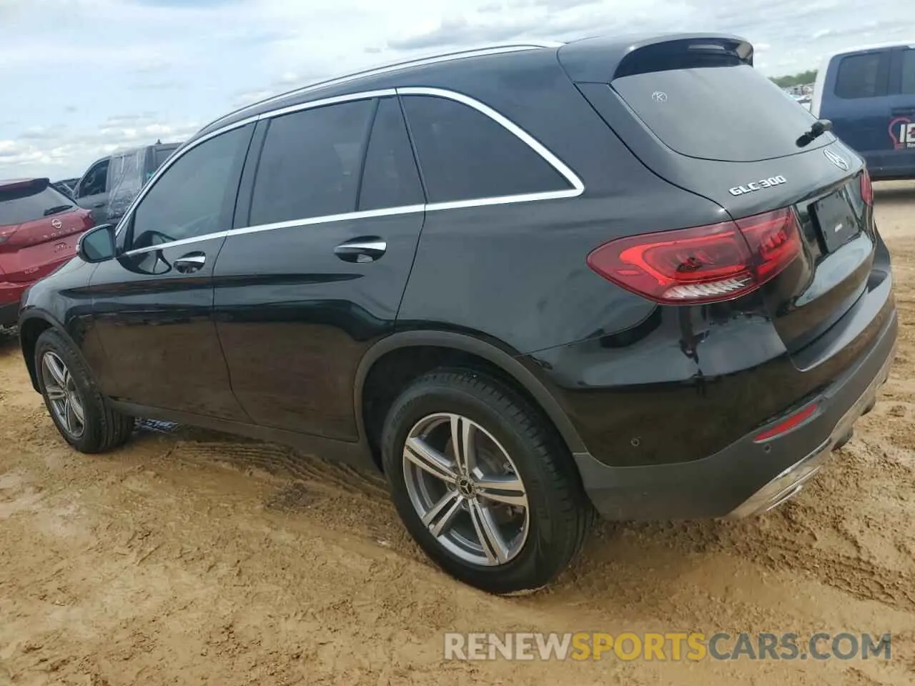 2 Фотография поврежденного автомобиля W1N0G8DB6MF998561 MERCEDES-BENZ GLC-CLASS 2021