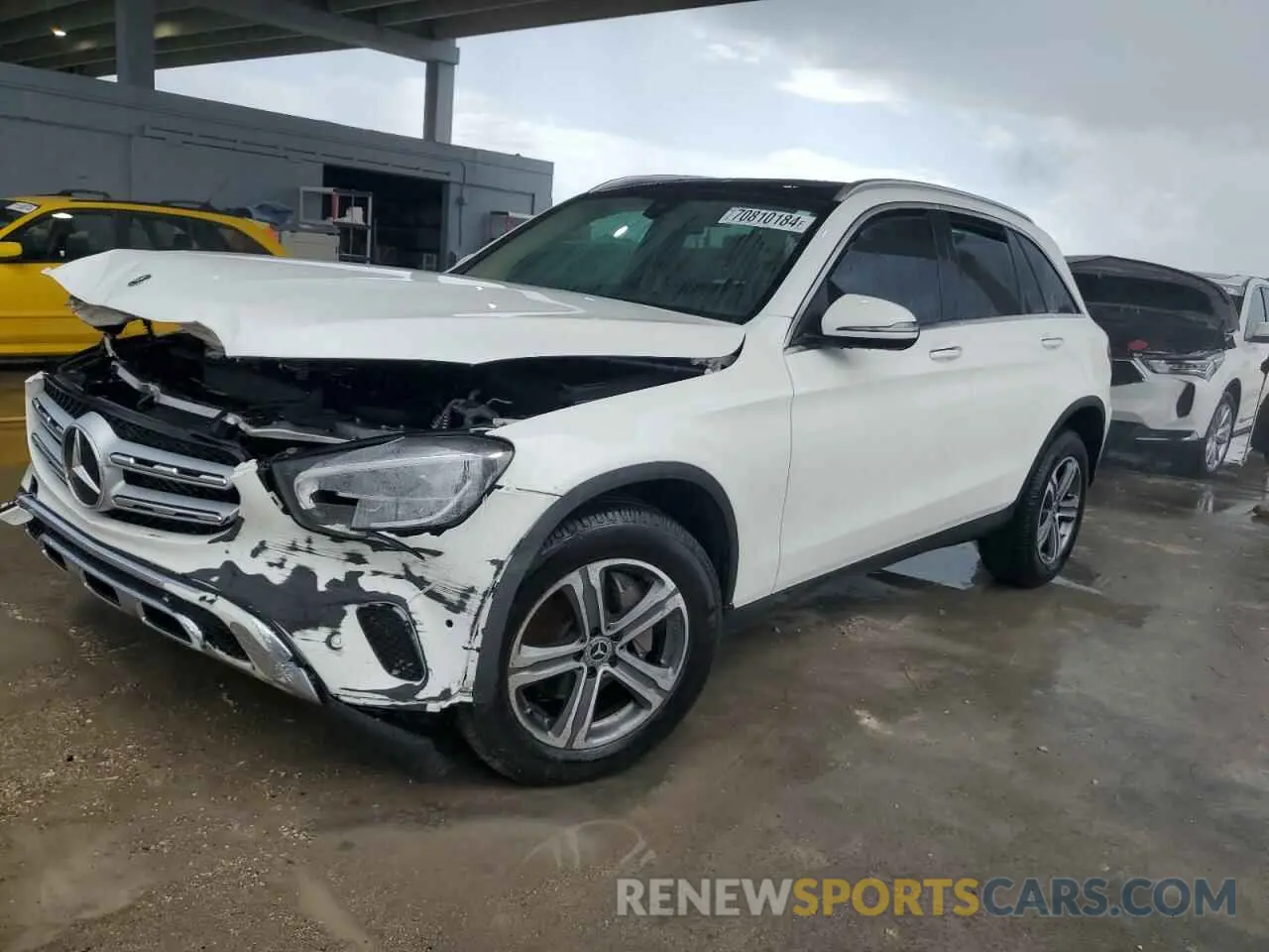 1 Фотография поврежденного автомобиля W1N0G8DB6MF998852 MERCEDES-BENZ GLC-CLASS 2021