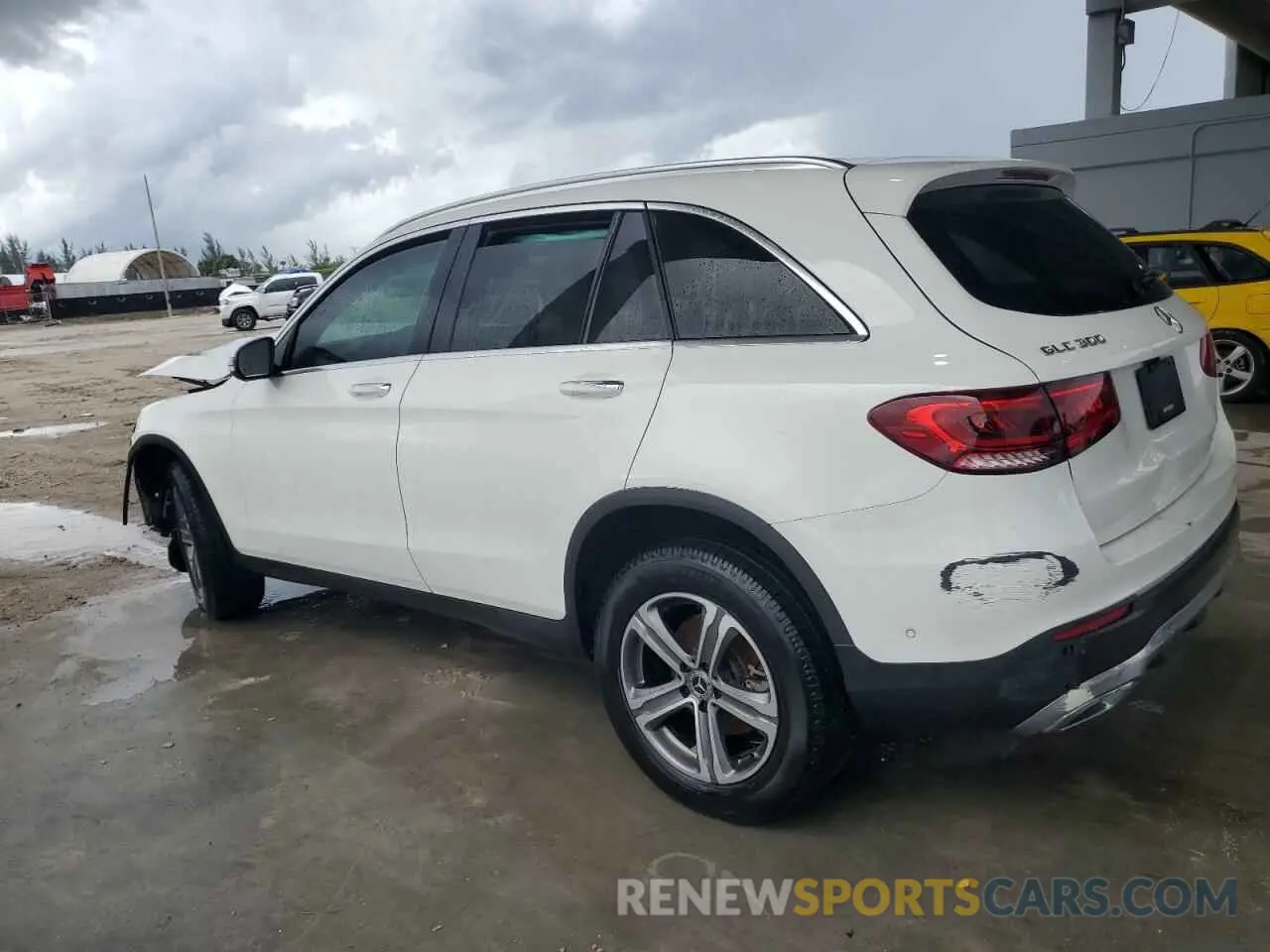 2 Фотография поврежденного автомобиля W1N0G8DB6MF998852 MERCEDES-BENZ GLC-CLASS 2021