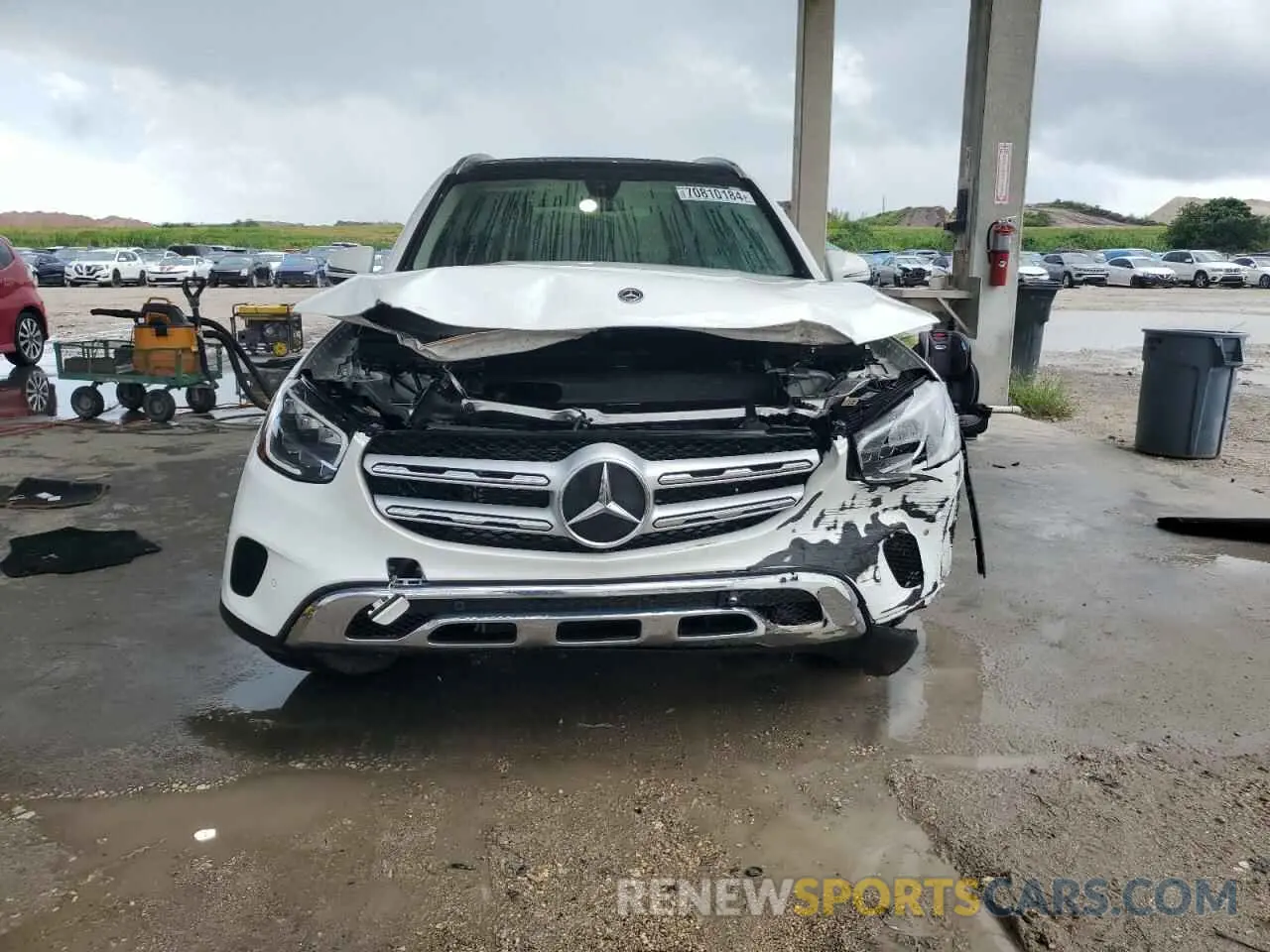 5 Фотография поврежденного автомобиля W1N0G8DB6MF998852 MERCEDES-BENZ GLC-CLASS 2021