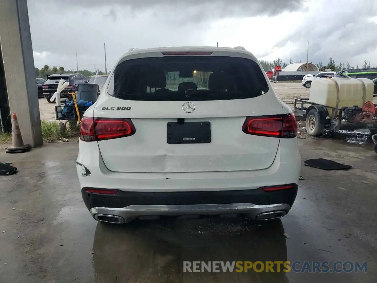 6 Фотография поврежденного автомобиля W1N0G8DB6MF998852 MERCEDES-BENZ GLC-CLASS 2021