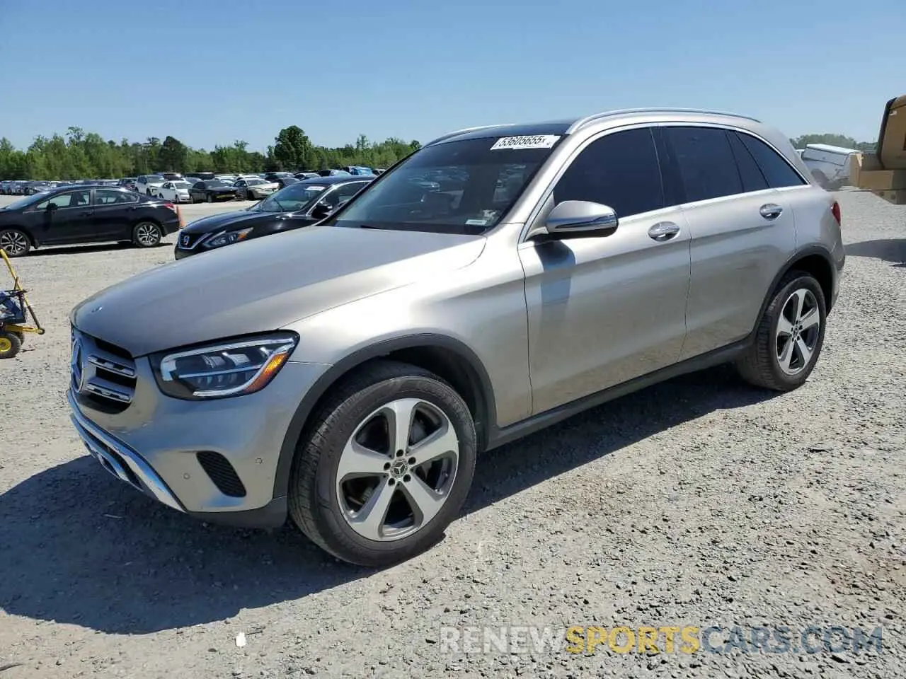 1 Фотография поврежденного автомобиля W1N0G8DB7MF888313 MERCEDES-BENZ GLC-CLASS 2021