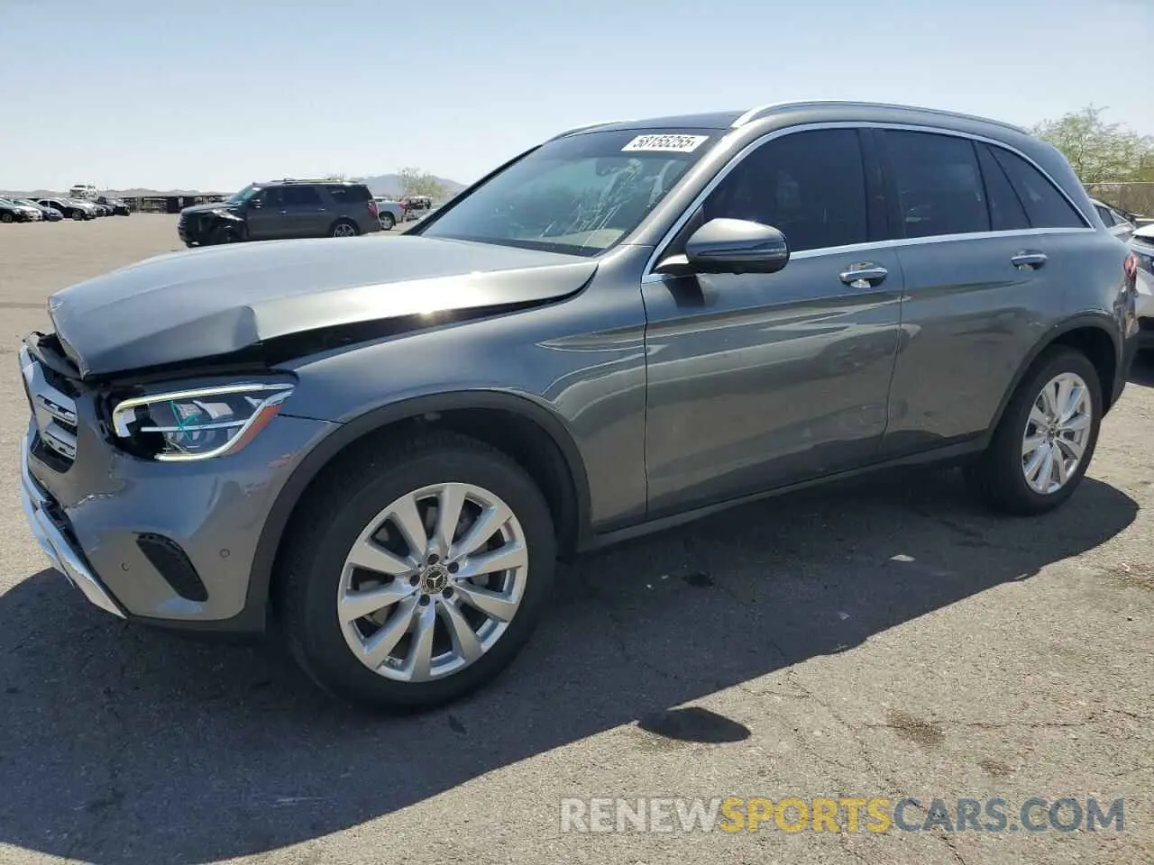 1 Фотография поврежденного автомобиля W1N0G8DB7MV263335 MERCEDES-BENZ GLC-CLASS 2021