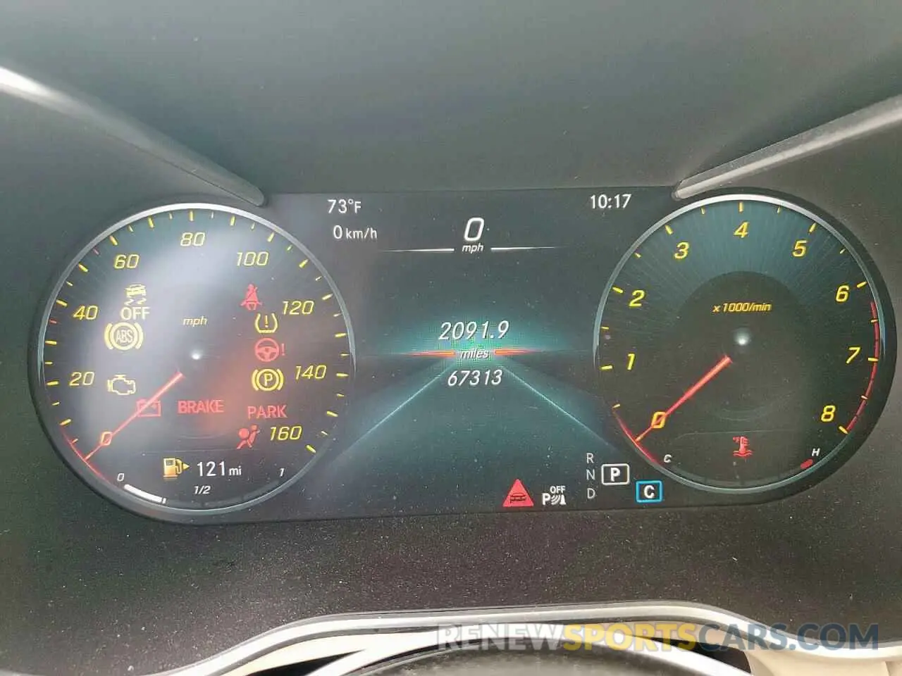 9 Фотография поврежденного автомобиля W1N0G8DB7MV263836 MERCEDES-BENZ GLC-CLASS 2021