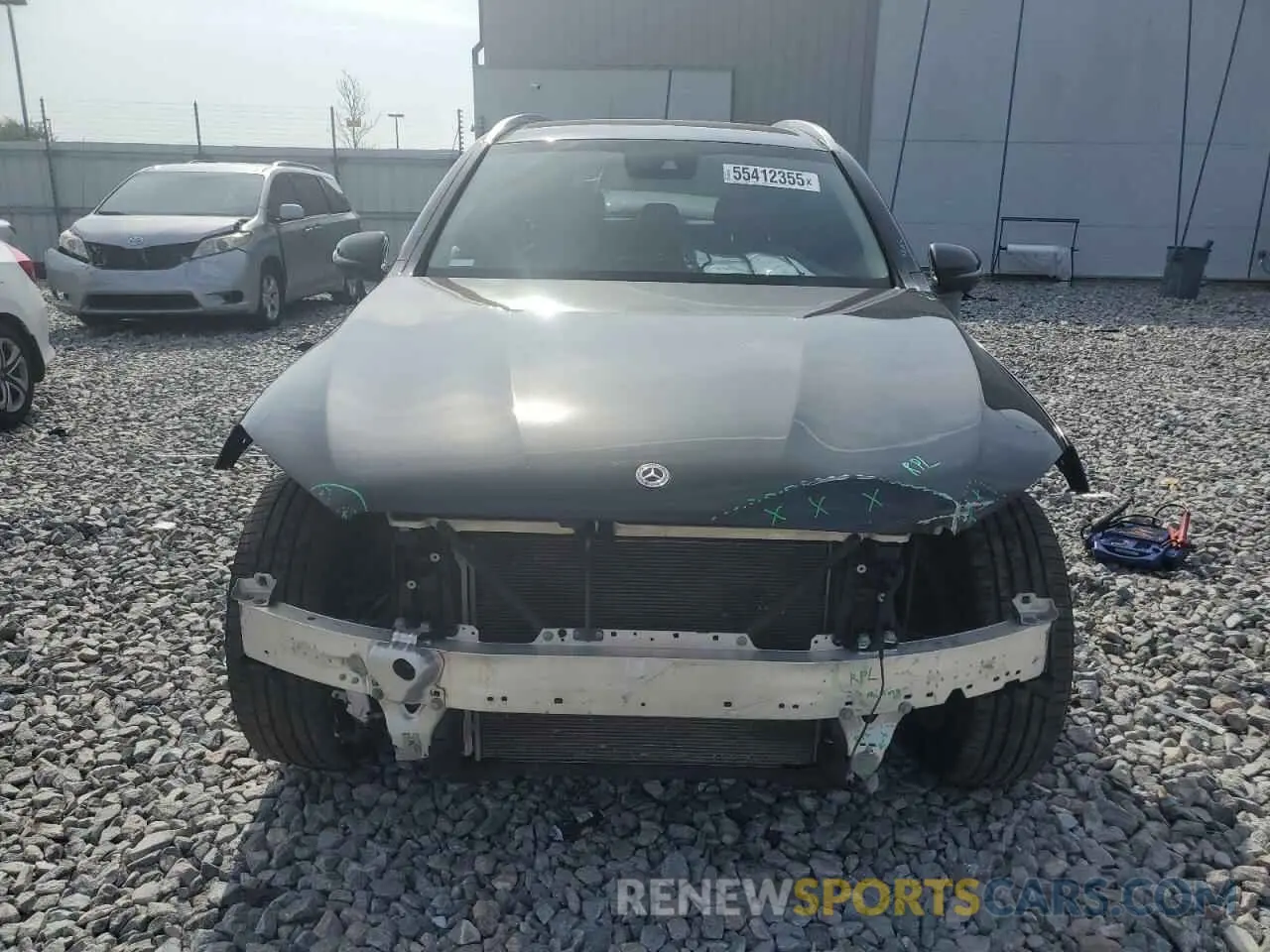 5 Фотография поврежденного автомобиля W1N0G8DB8MV285215 MERCEDES-BENZ GLC-CLASS 2021