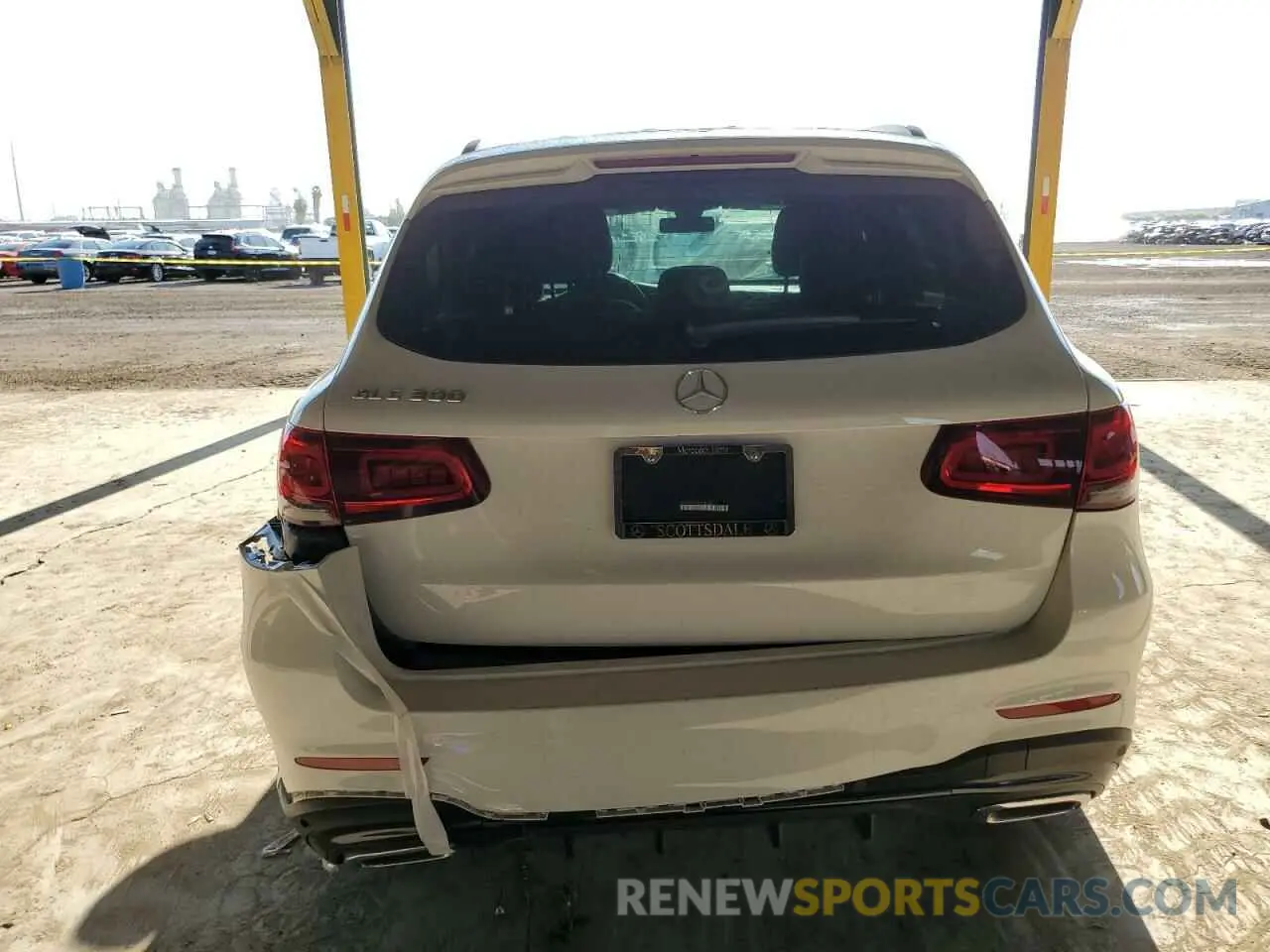 6 Фотография поврежденного автомобиля W1N0G8DB9MV324085 MERCEDES-BENZ GLC-CLASS 2021