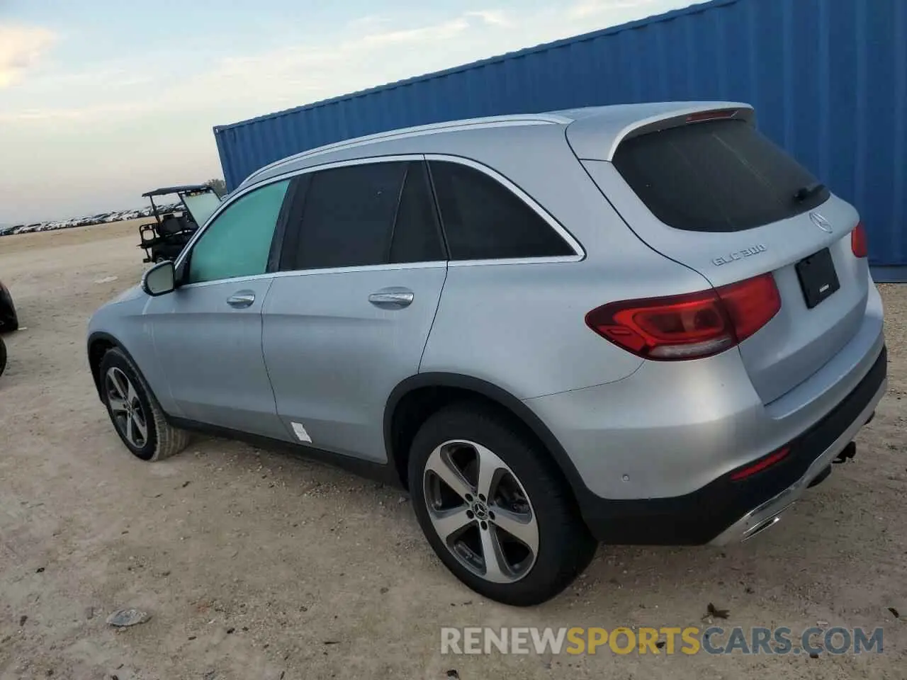 2 Фотография поврежденного автомобиля W1N0G8DBXMF977227 MERCEDES-BENZ GLC-CLASS 2021
