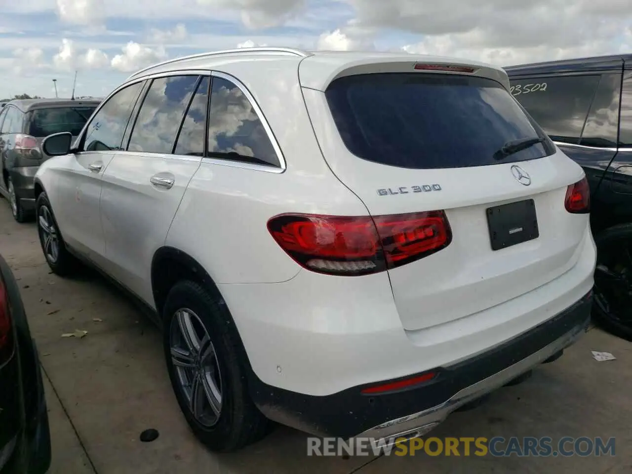 3 Photograph of a damaged car W1N0G8DBXMV274605 MERCEDES-BENZ GLC-CLASS 2021