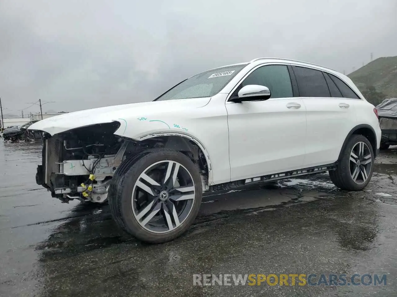 1 Фотография поврежденного автомобиля W1N0G8DBXMV298032 MERCEDES-BENZ GLC-CLASS 2021