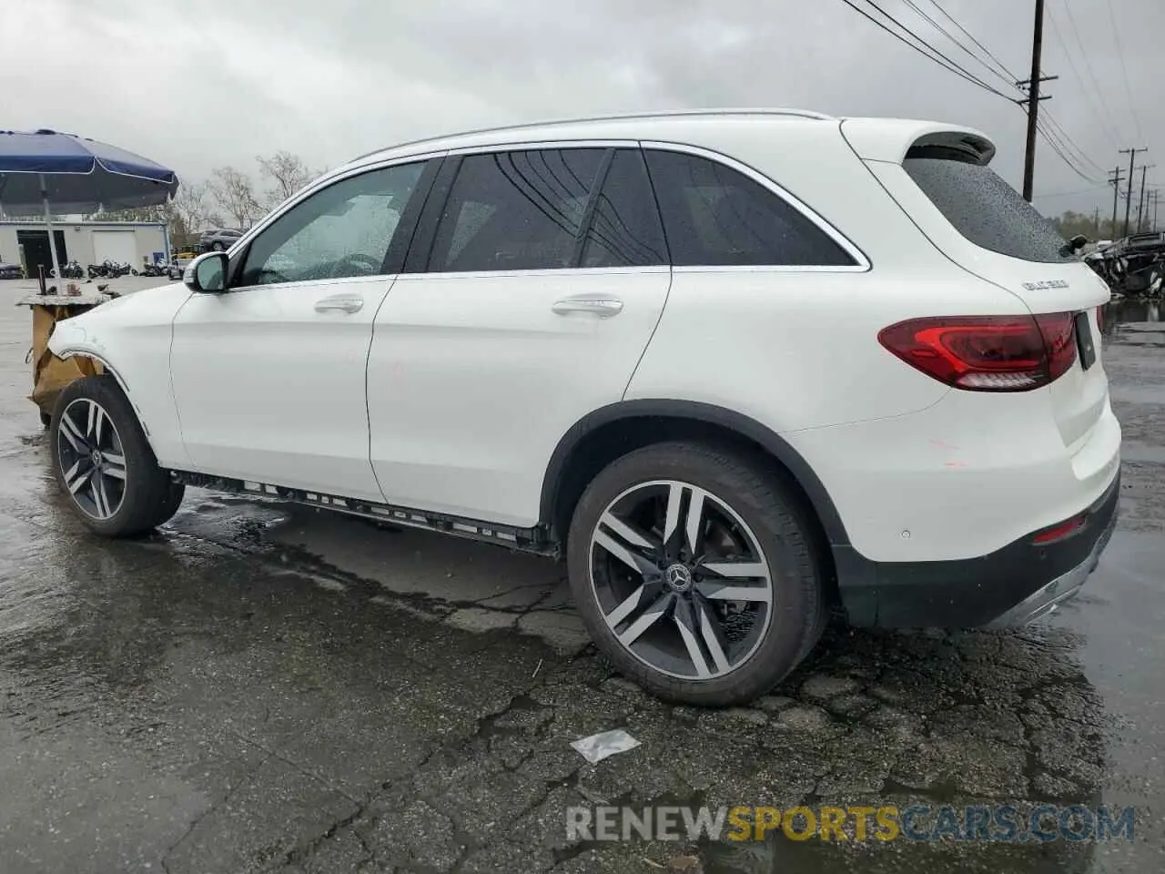 2 Фотография поврежденного автомобиля W1N0G8DBXMV298032 MERCEDES-BENZ GLC-CLASS 2021