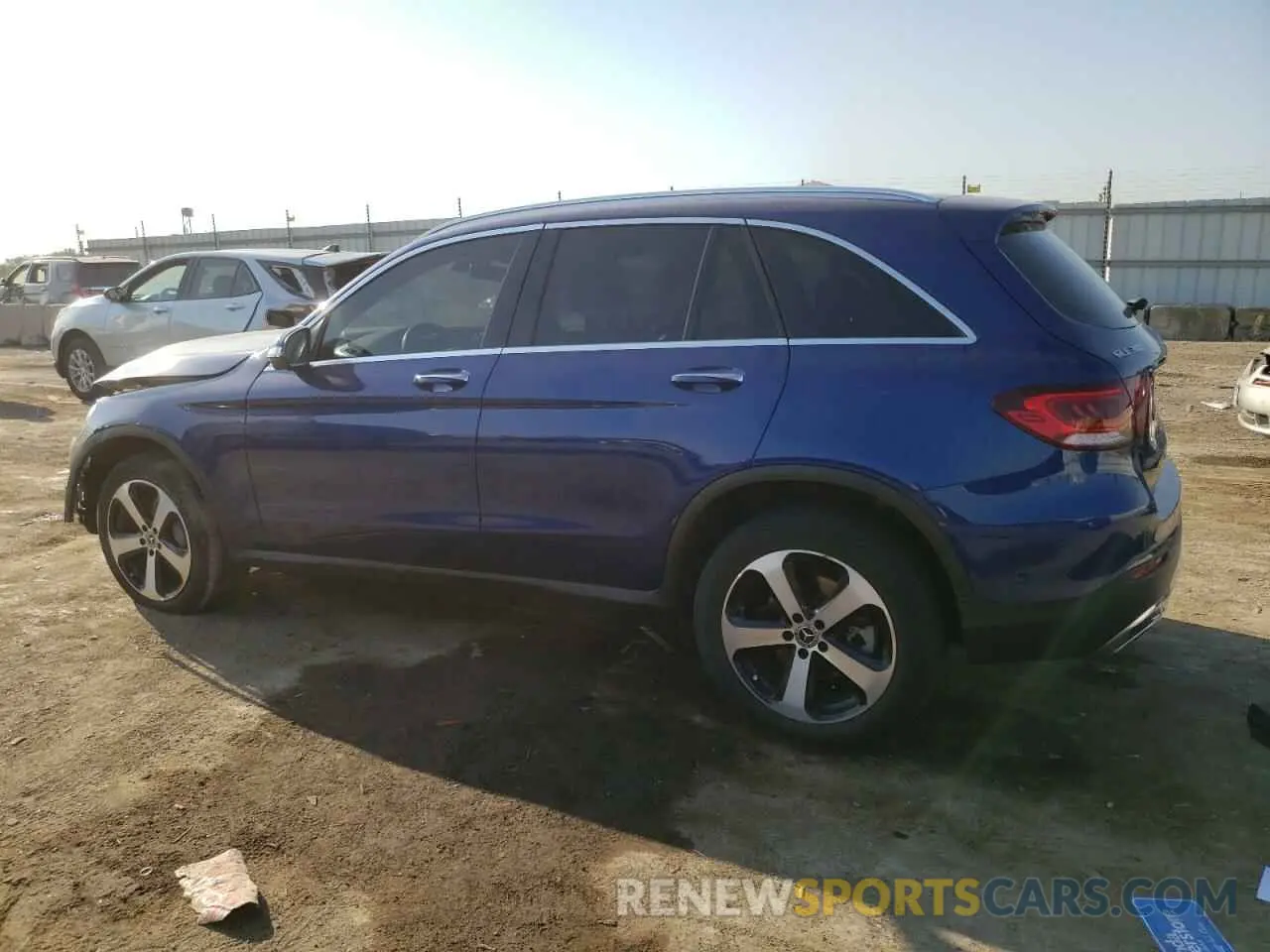 2 Photograph of a damaged car W1N0G8EB0MF932330 MERCEDES-BENZ GLC-CLASS 2021