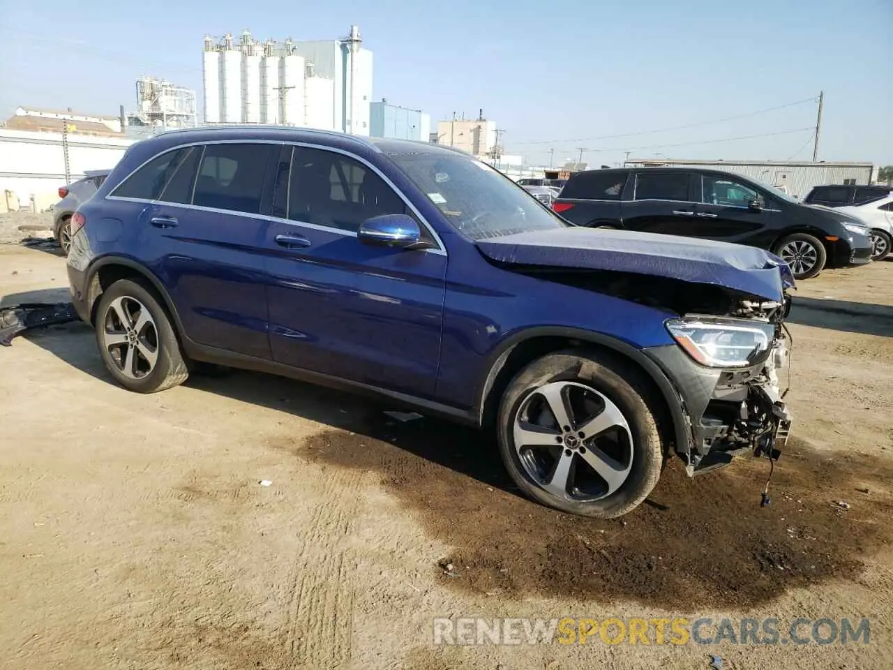 4 Photograph of a damaged car W1N0G8EB0MF932330 MERCEDES-BENZ GLC-CLASS 2021