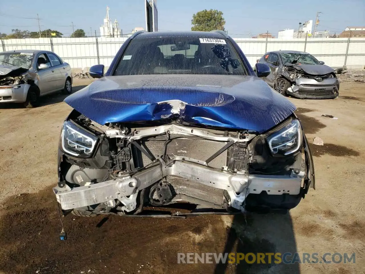 5 Photograph of a damaged car W1N0G8EB0MF932330 MERCEDES-BENZ GLC-CLASS 2021