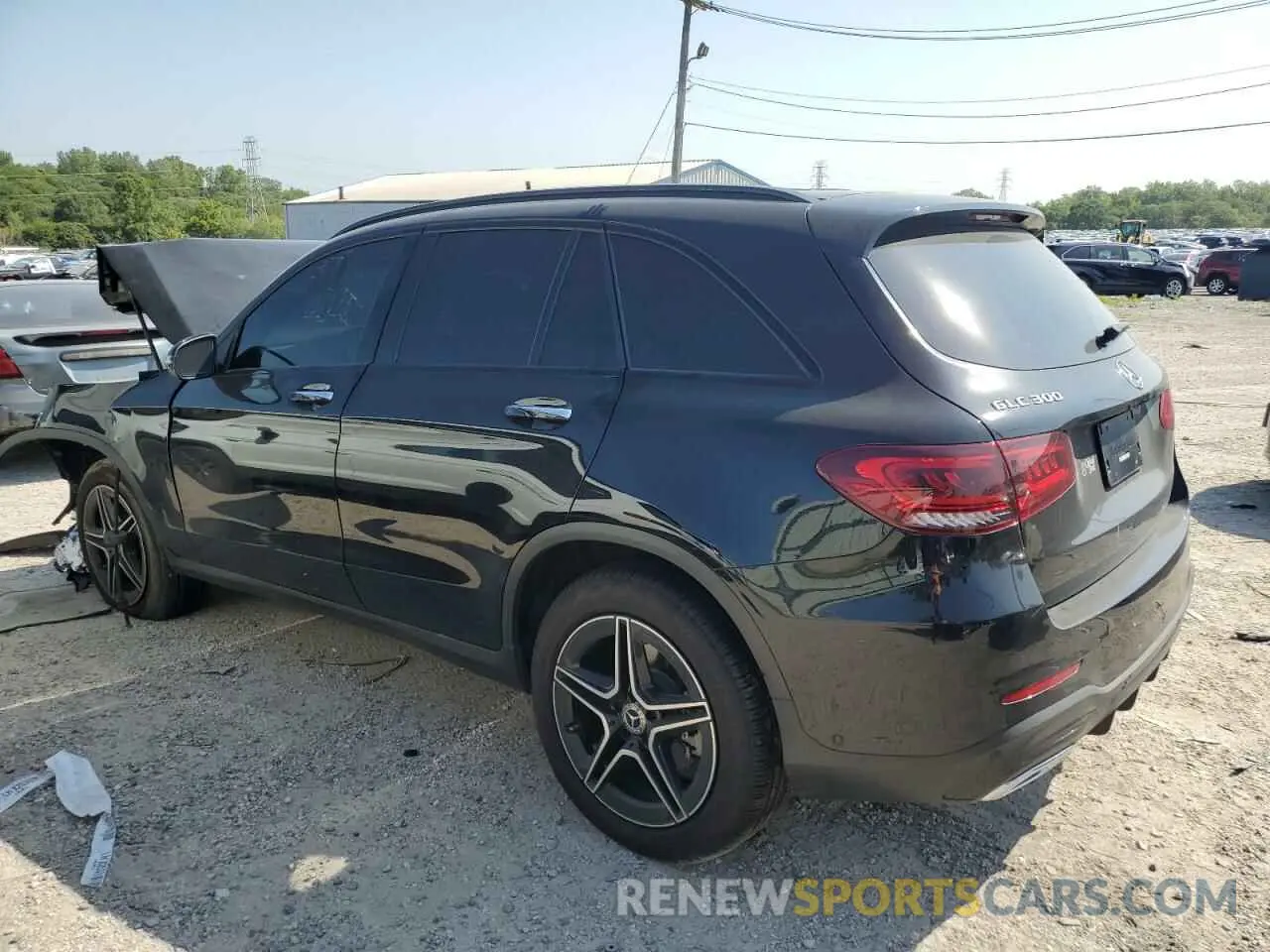 2 Фотография поврежденного автомобиля W1N0G8EB0MV301759 MERCEDES-BENZ GLC-CLASS 2021