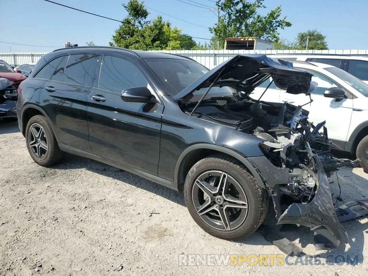 4 Фотография поврежденного автомобиля W1N0G8EB0MV301759 MERCEDES-BENZ GLC-CLASS 2021