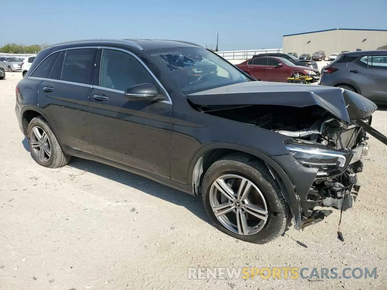 4 Фотография поврежденного автомобиля W1N0G8EB0MV307125 MERCEDES-BENZ GLC-CLASS 2021