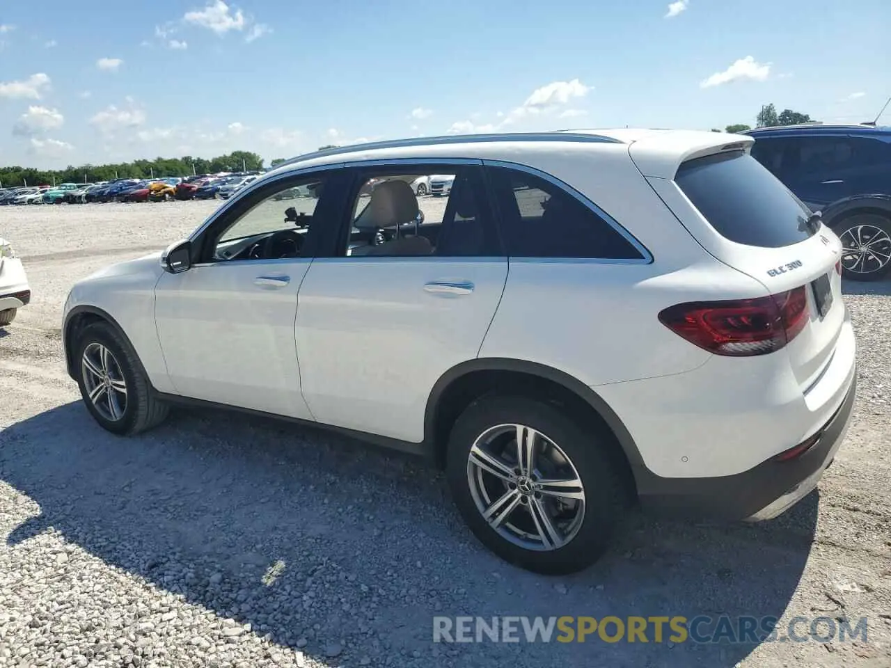 2 Photograph of a damaged car W1N0G8EB1MF869447 MERCEDES-BENZ GLC-CLASS 2021