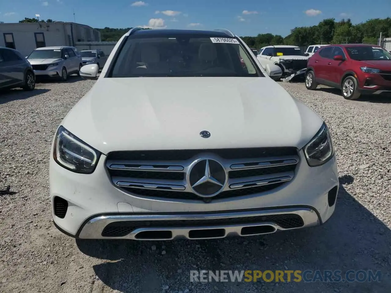 5 Photograph of a damaged car W1N0G8EB1MF869447 MERCEDES-BENZ GLC-CLASS 2021