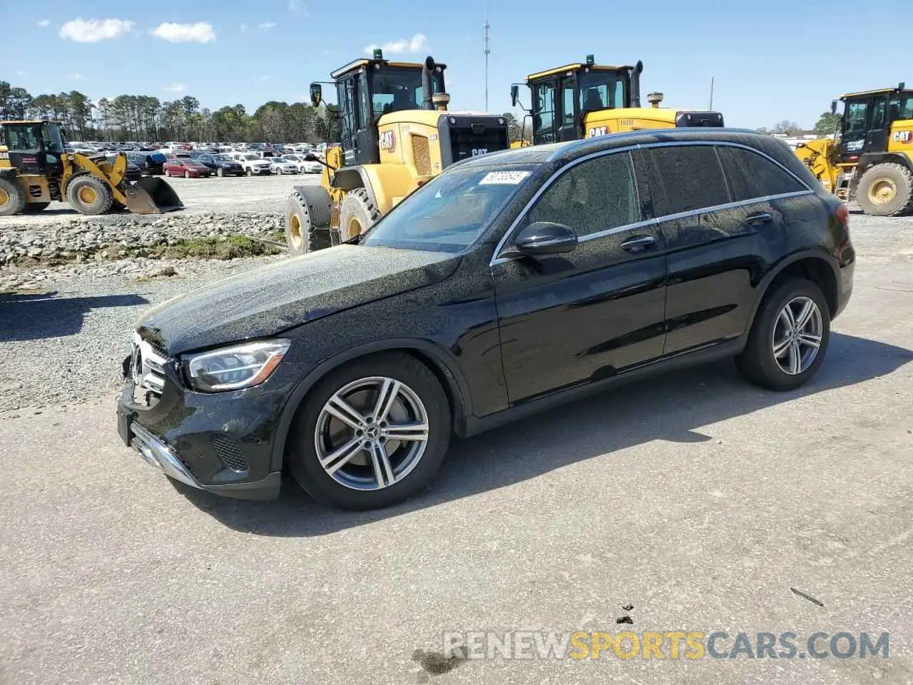 1 Фотография поврежденного автомобиля W1N0G8EB1MF903869 MERCEDES-BENZ GLC-CLASS 2021