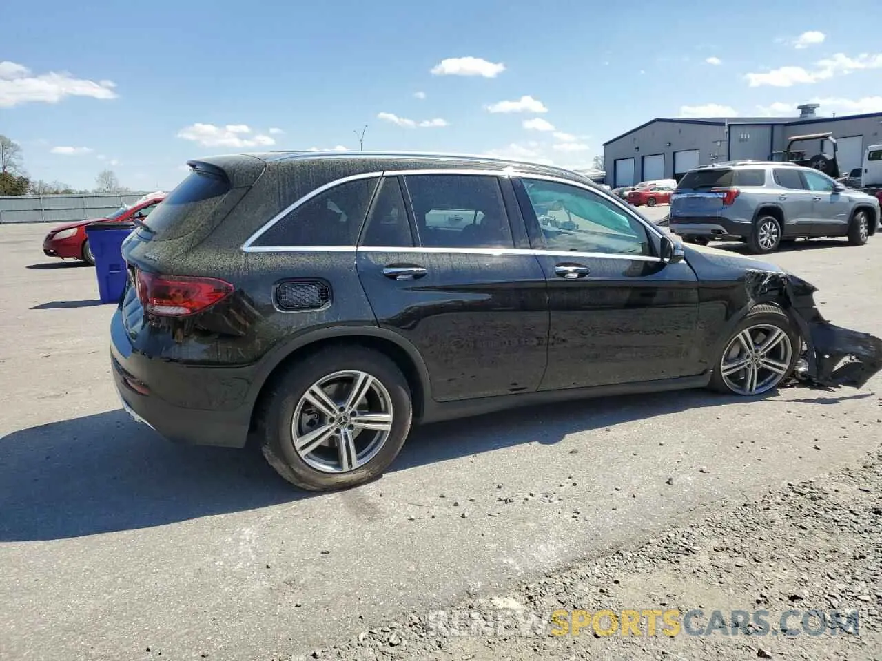 3 Фотография поврежденного автомобиля W1N0G8EB1MF903869 MERCEDES-BENZ GLC-CLASS 2021