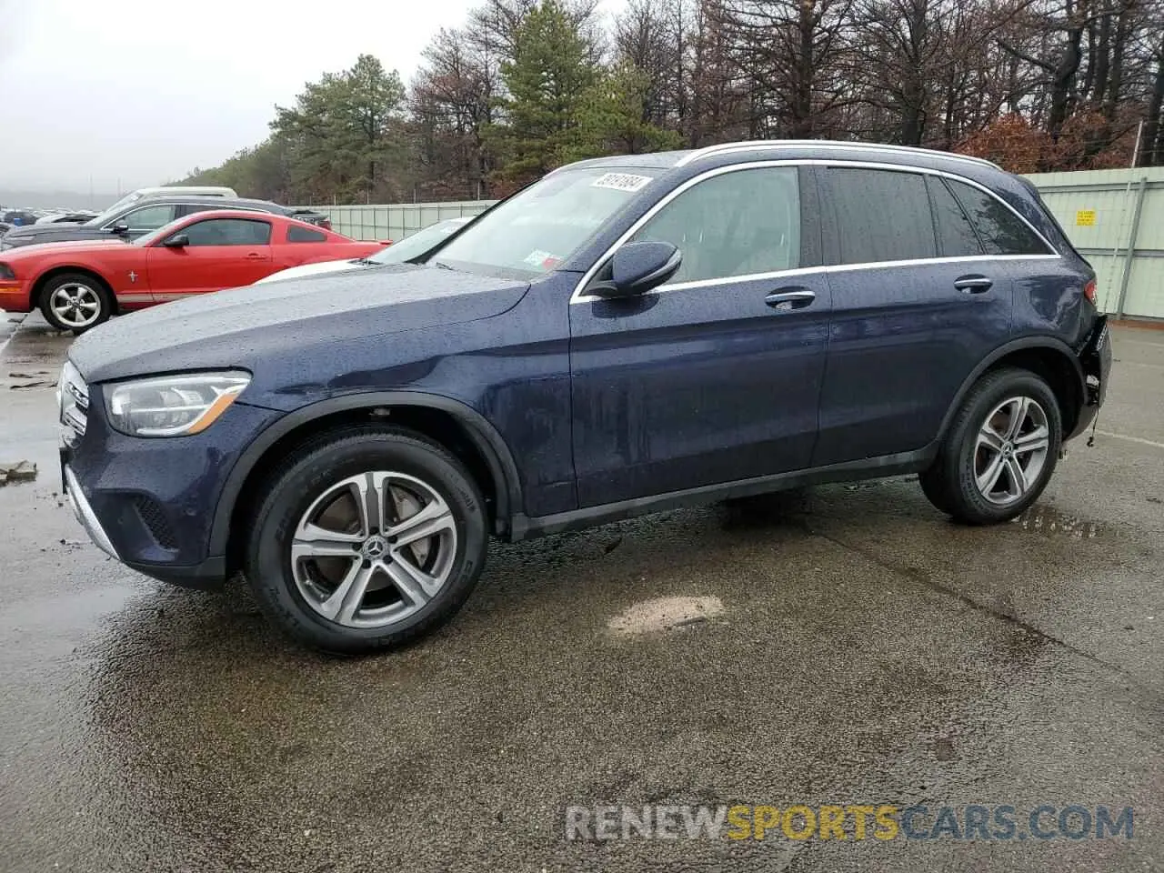 1 Фотография поврежденного автомобиля W1N0G8EB1MG003791 MERCEDES-BENZ GLC-CLASS 2021