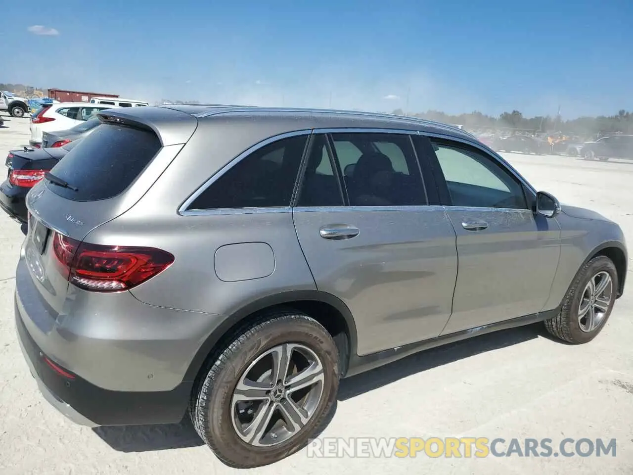 3 Photograph of a damaged car W1N0G8EB2MF904366 MERCEDES-BENZ GLC-CLASS 2021