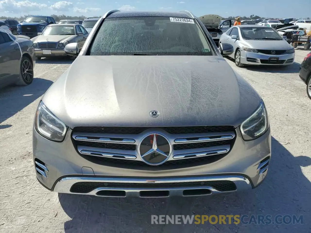 5 Photograph of a damaged car W1N0G8EB2MF904366 MERCEDES-BENZ GLC-CLASS 2021