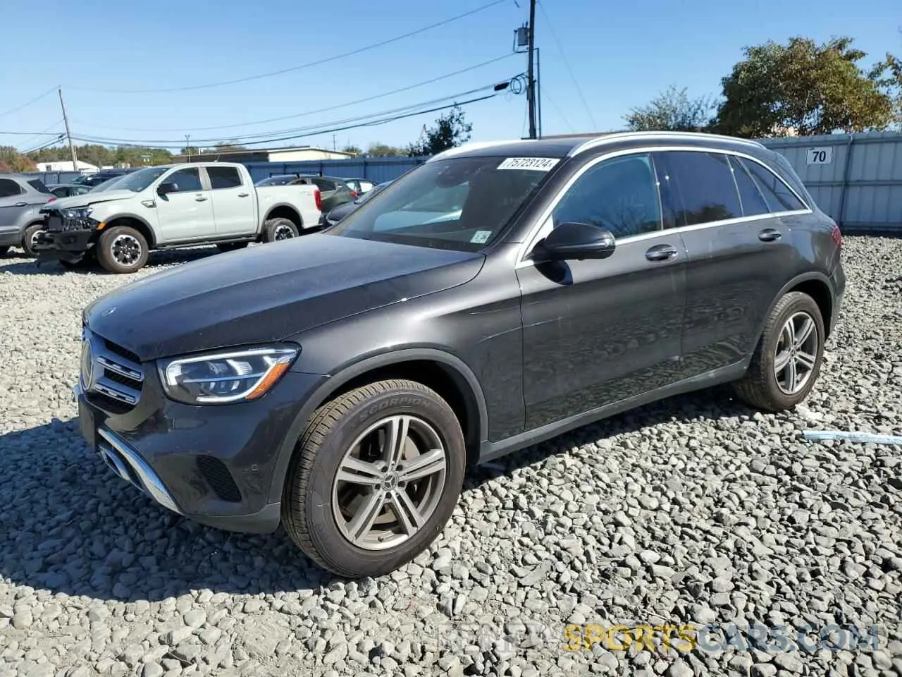 1 Photograph of a damaged car W1N0G8EB2MV287069 MERCEDES-BENZ GLC-CLASS 2021