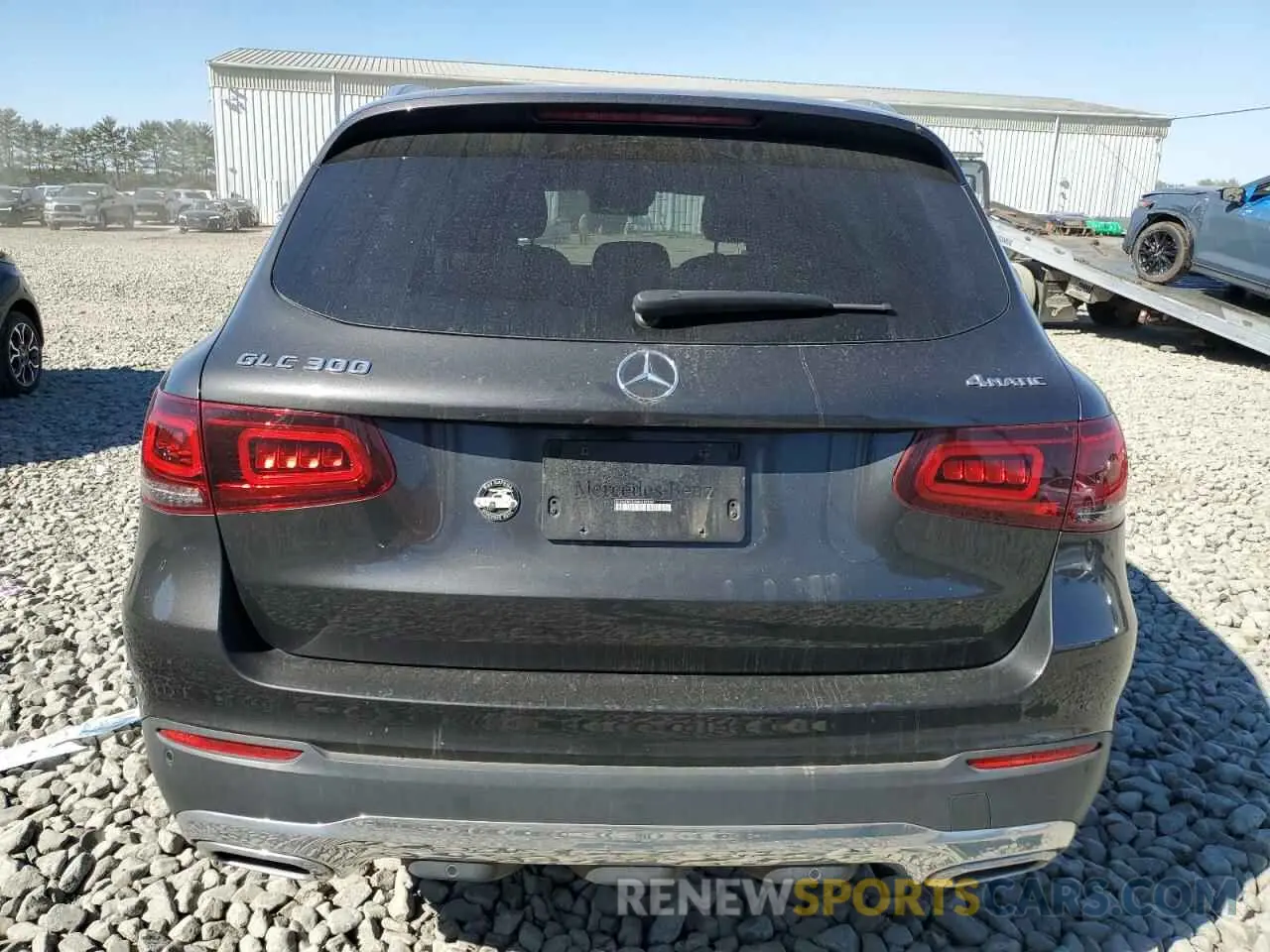 6 Photograph of a damaged car W1N0G8EB2MV287069 MERCEDES-BENZ GLC-CLASS 2021