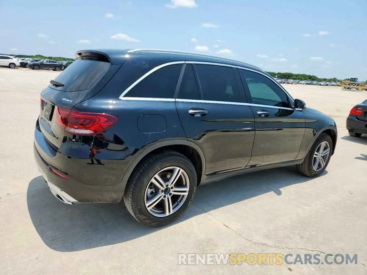 3 Photograph of a damaged car W1N0G8EB2MV311001 MERCEDES-BENZ GLC-CLASS 2021