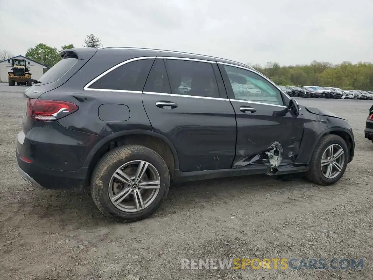 3 Photograph of a damaged car W1N0G8EB3MF961269 MERCEDES-BENZ GLC-CLASS 2021