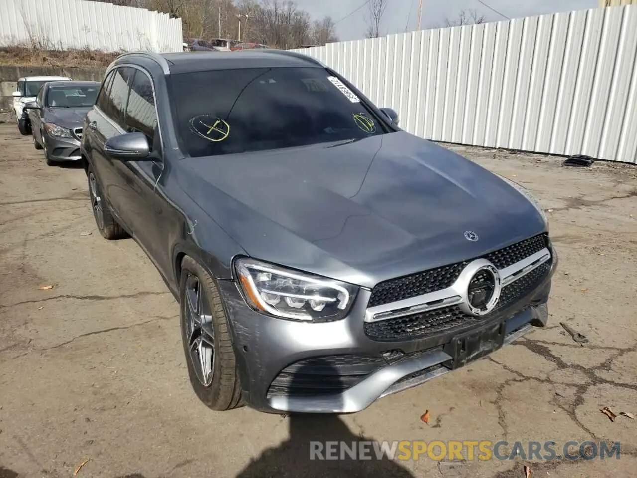1 Photograph of a damaged car W1N0G8EB4MV288742 MERCEDES-BENZ GLC-CLASS 2021