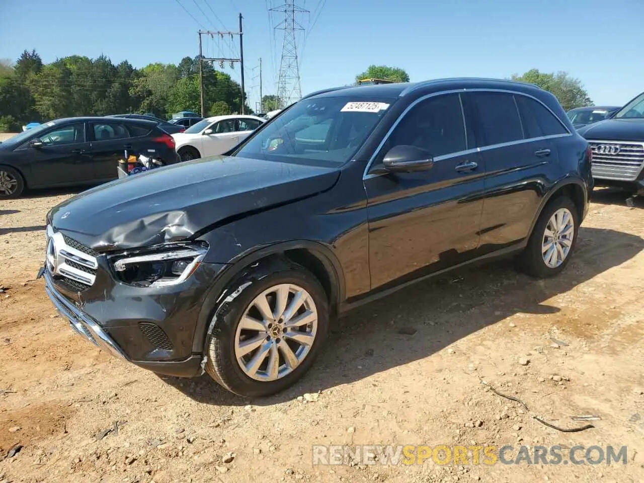 1 Фотография поврежденного автомобиля W1N0G8EB5MV279208 MERCEDES-BENZ GLC-CLASS 2021