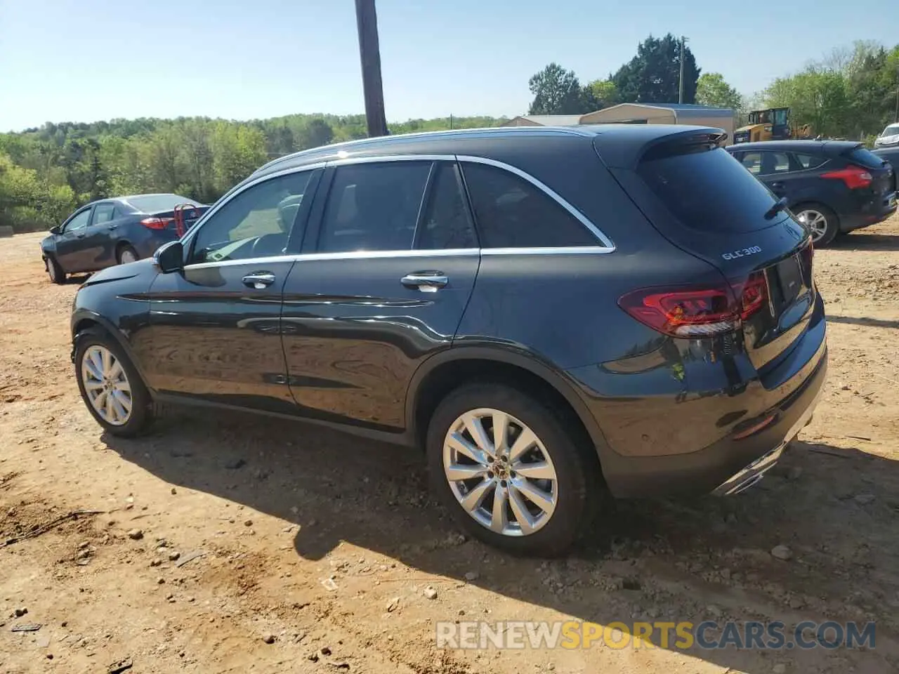 2 Фотография поврежденного автомобиля W1N0G8EB5MV279208 MERCEDES-BENZ GLC-CLASS 2021