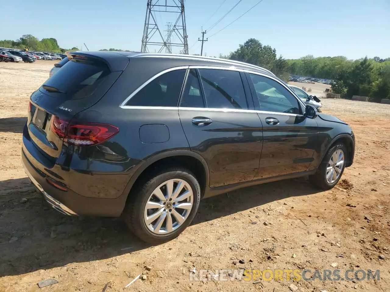 3 Фотография поврежденного автомобиля W1N0G8EB5MV279208 MERCEDES-BENZ GLC-CLASS 2021