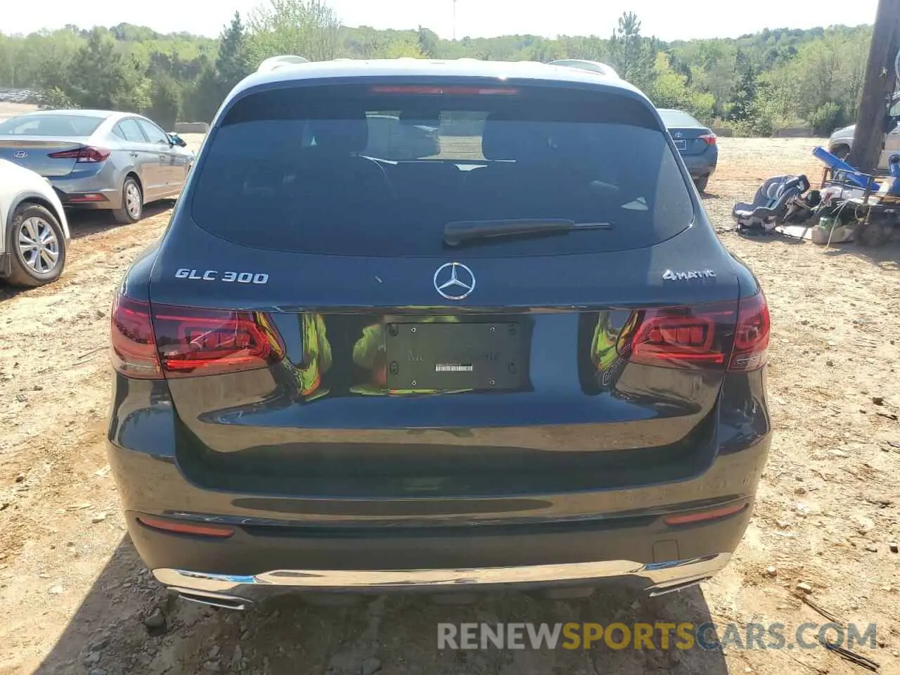 6 Фотография поврежденного автомобиля W1N0G8EB5MV279208 MERCEDES-BENZ GLC-CLASS 2021