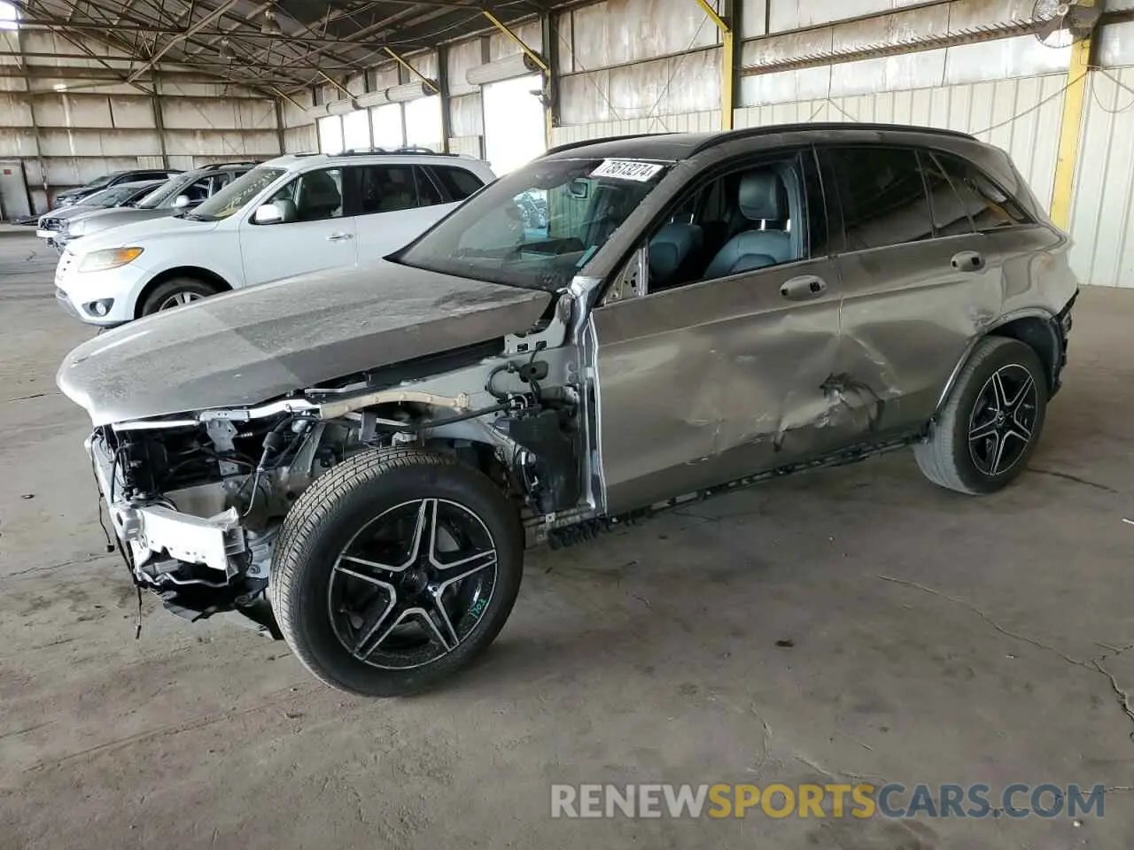 1 Photograph of a damaged car W1N0G8EB5MV282836 MERCEDES-BENZ GLC-CLASS 2021