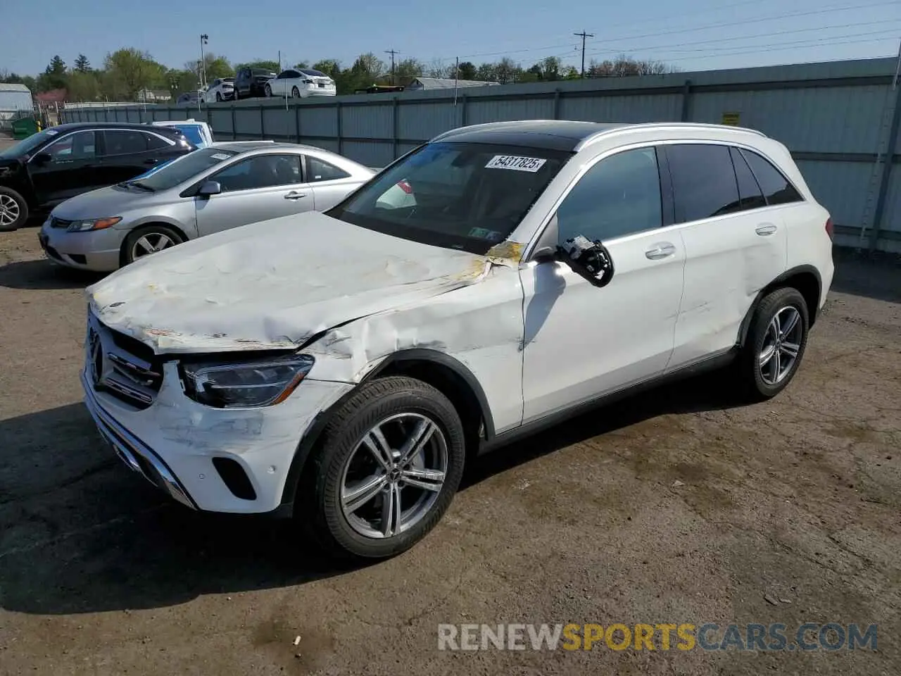 1 Photograph of a damaged car W1N0G8EB5MV285686 MERCEDES-BENZ GLC-CLASS 2021