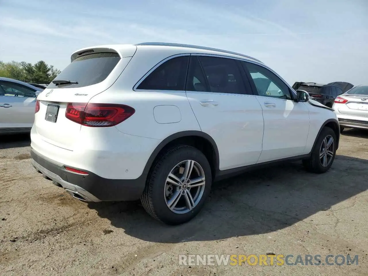 3 Photograph of a damaged car W1N0G8EB5MV285686 MERCEDES-BENZ GLC-CLASS 2021