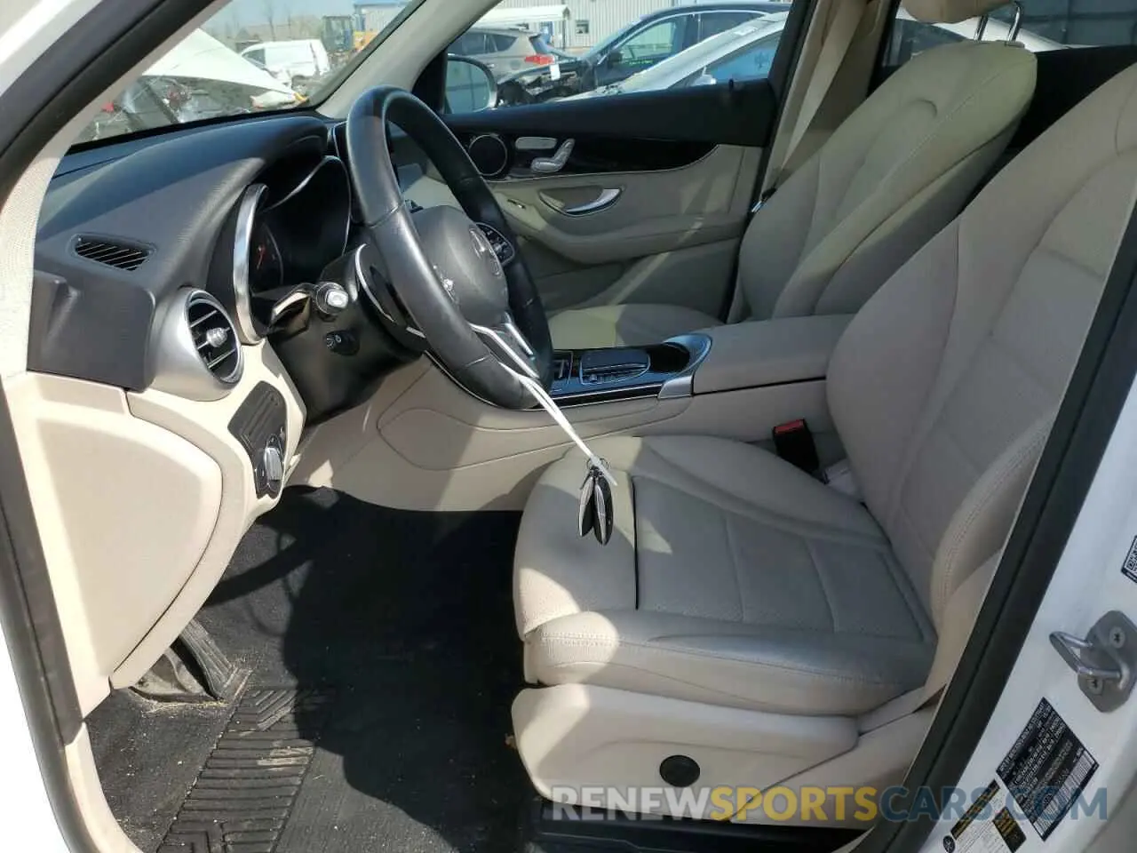 7 Photograph of a damaged car W1N0G8EB5MV285686 MERCEDES-BENZ GLC-CLASS 2021