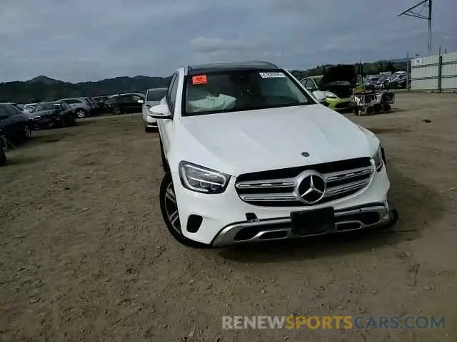 11 Photograph of a damaged car W1N0G8EB6MF920487 MERCEDES-BENZ GLC-CLASS 2021