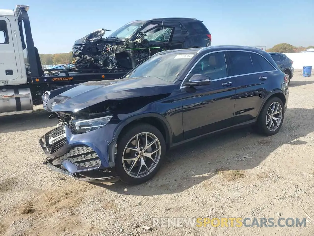 1 Фотография поврежденного автомобиля W1N0G8EB6MF958611 MERCEDES-BENZ GLC-CLASS 2021