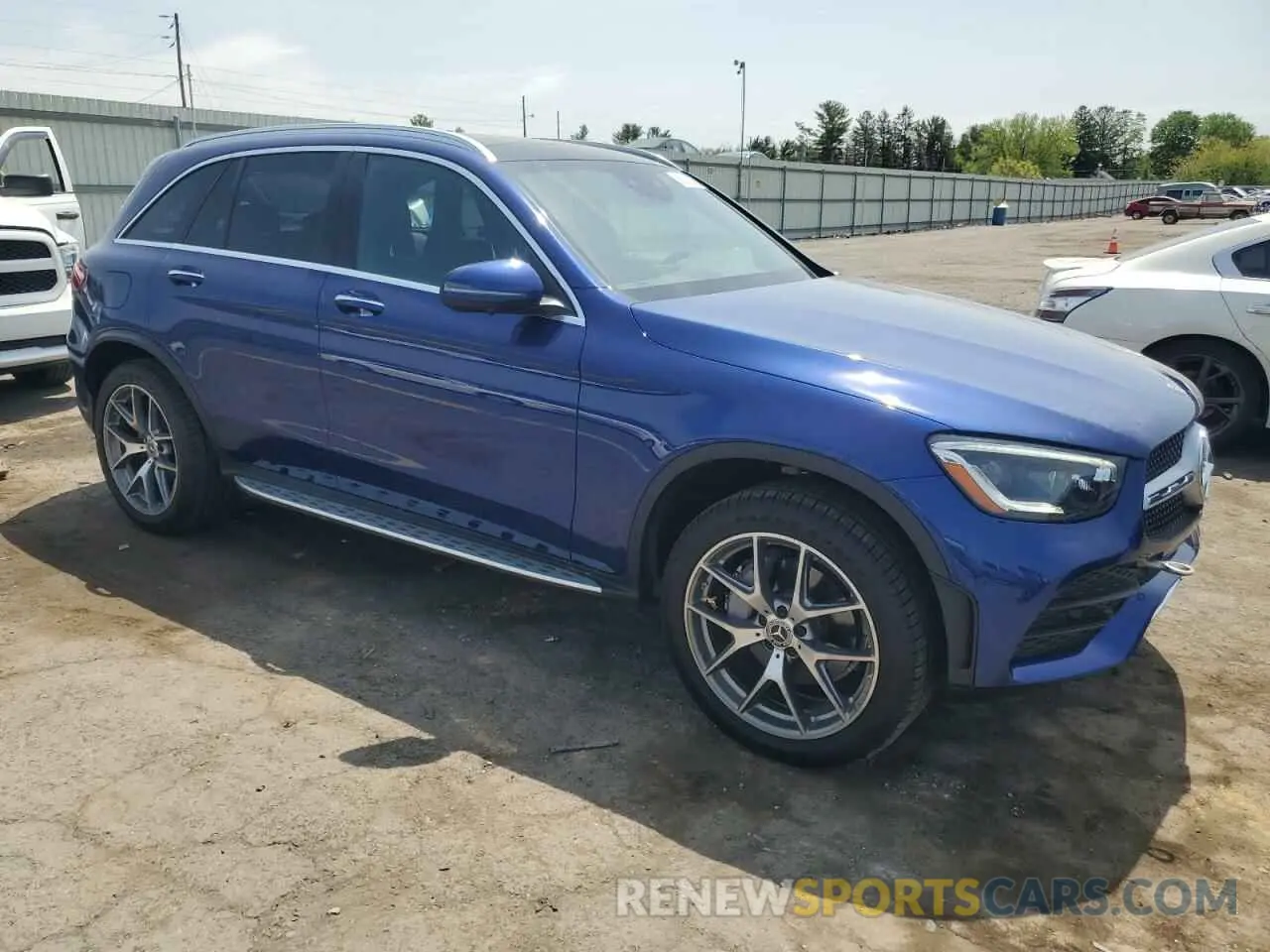 4 Фотография поврежденного автомобиля W1N0G8EB6MV284840 MERCEDES-BENZ GLC-CLASS 2021